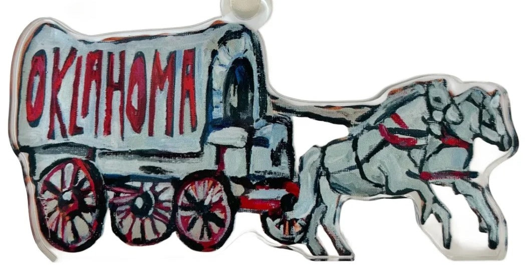 Oklahoma Acrylic Ornament