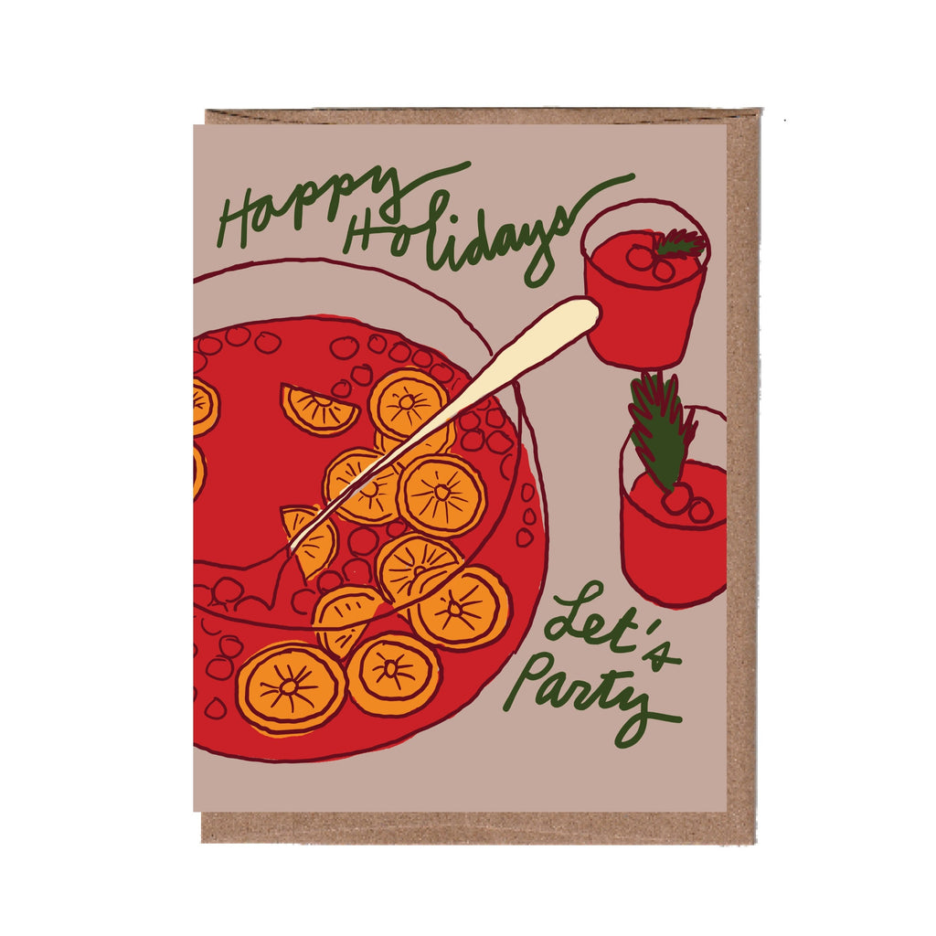 Scratch & Sniff Punch Holiday Card