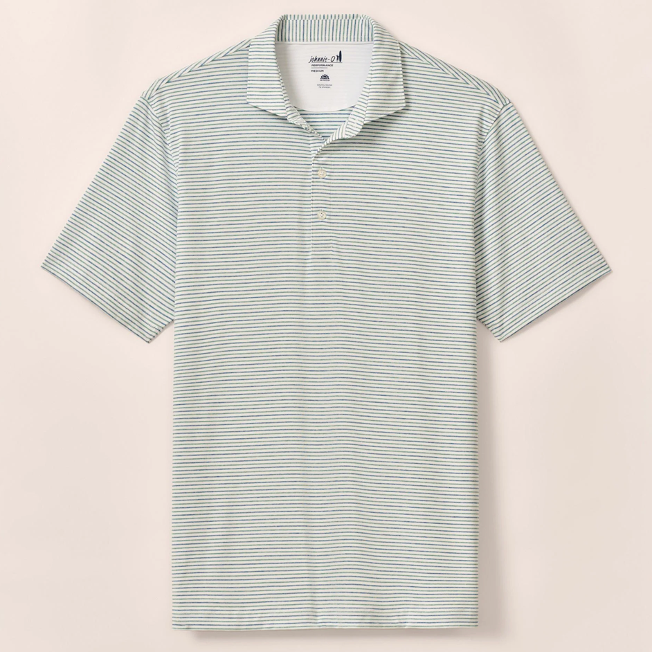 Vik Stripe Performance Jersey Polo