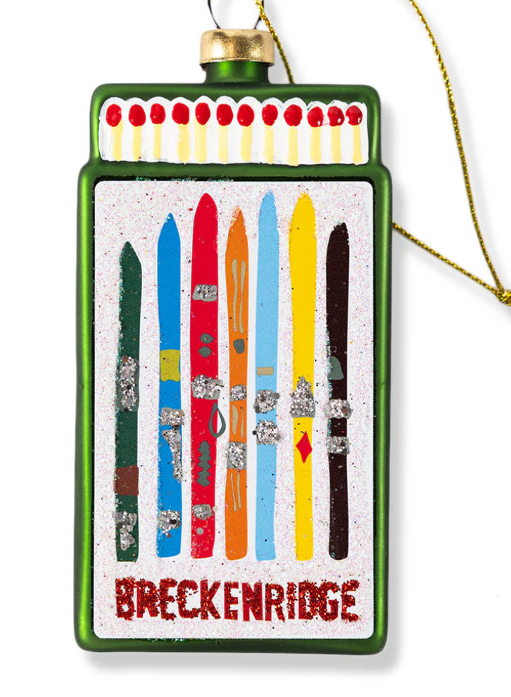 Matchbook Ornament - Breckenridge