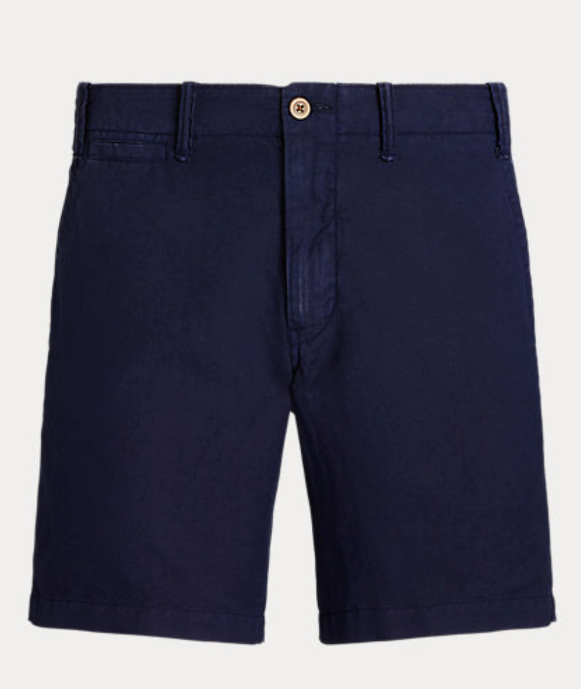 Maritime Linen - Newport Navy - Cotton Short