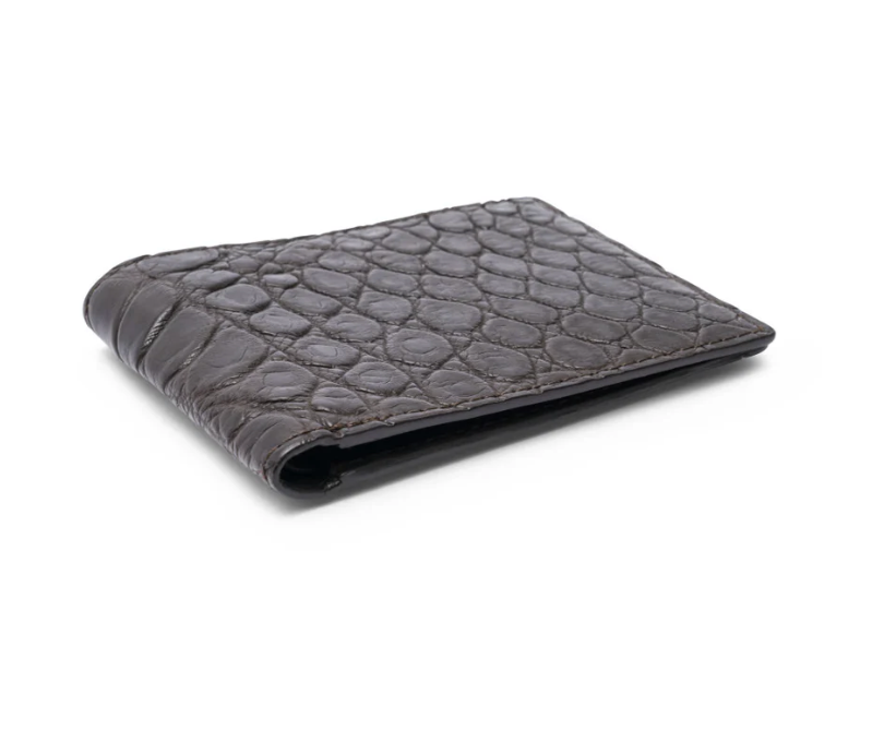 Alligator Bifold in Matte Black