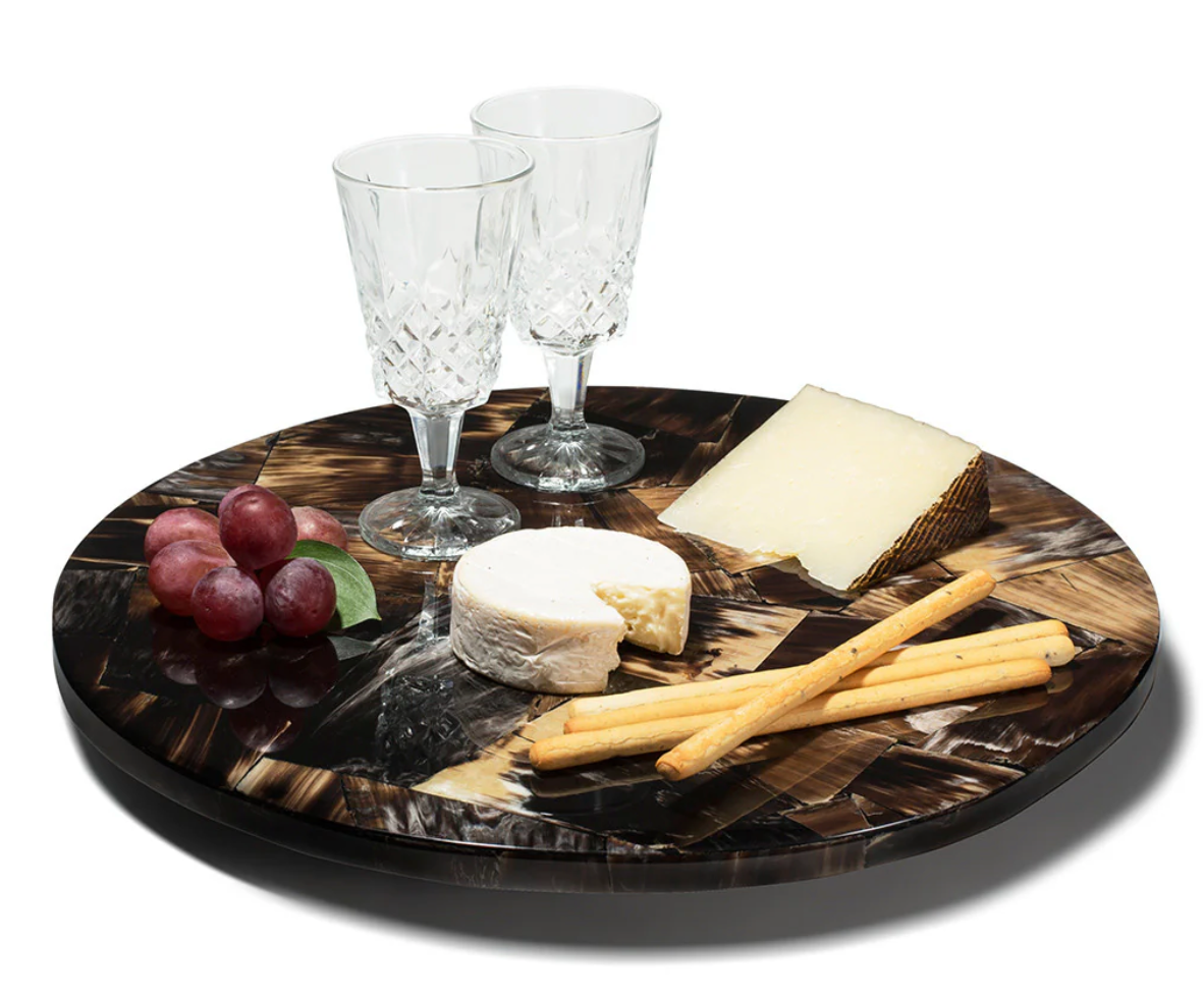 Revolving Tray Horn Veneer