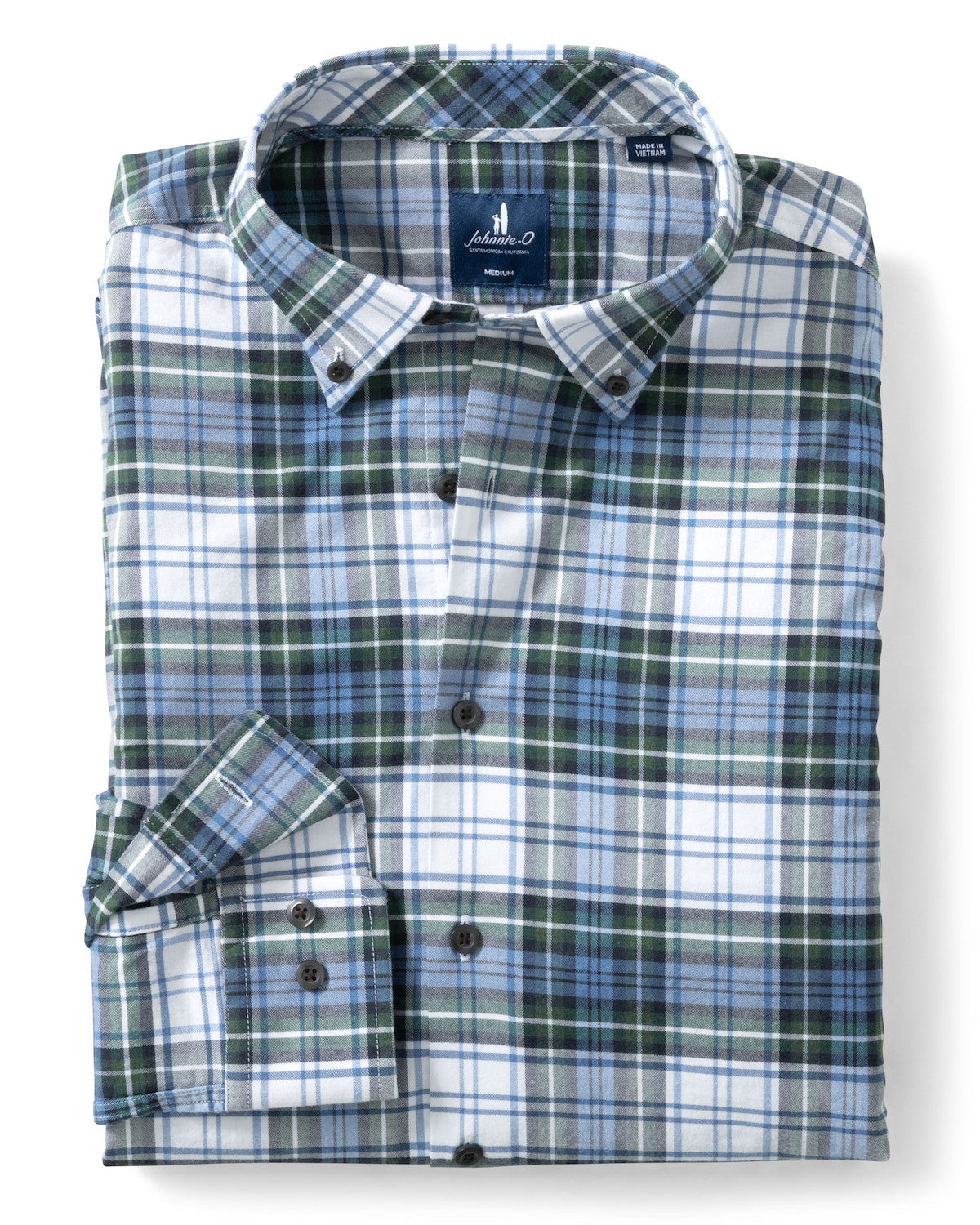 CHIMNEY ROCK TARTAN Performance Flannel Button Down Shirt