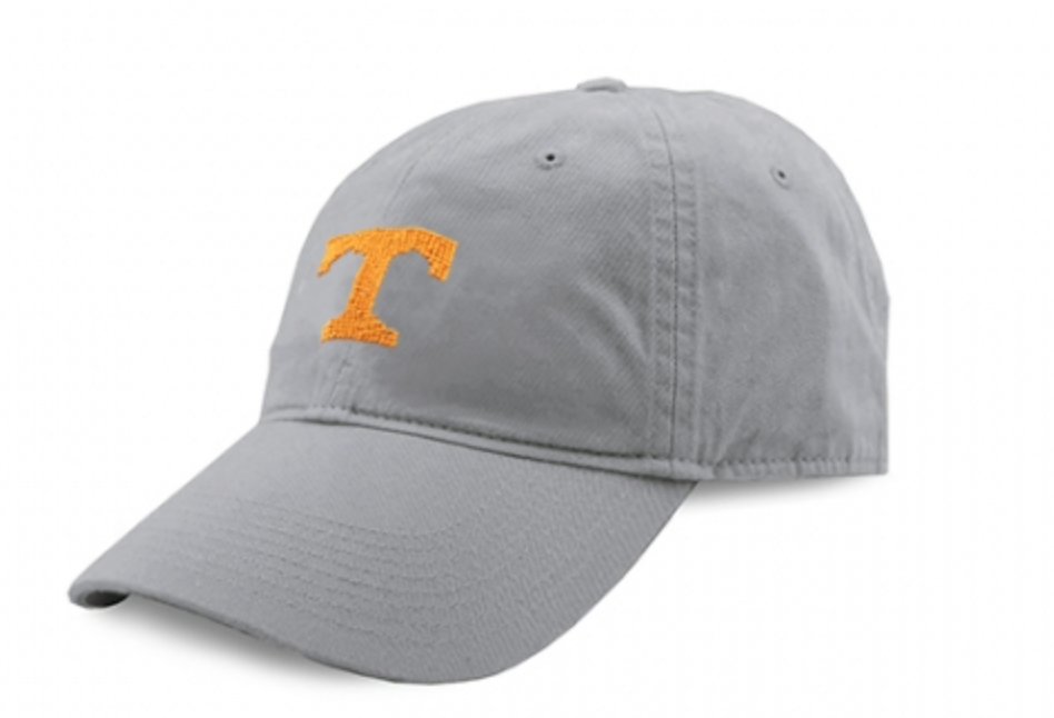 Tennessee Needlepoint Hat - Gray