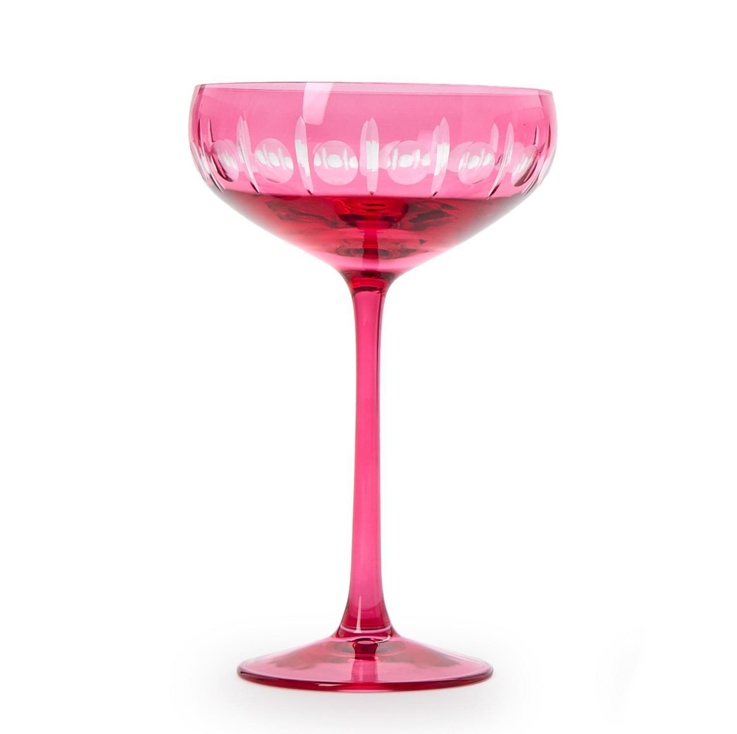 Pink Pink Coupe Wine Glass