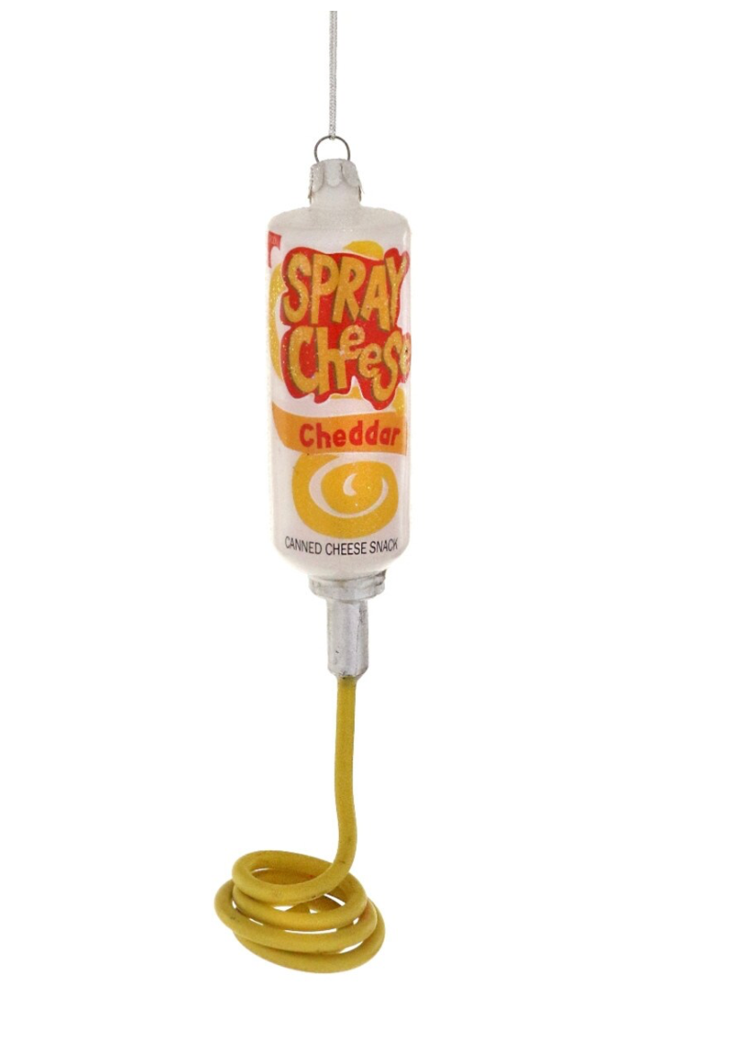 Spray Cheese Ornament