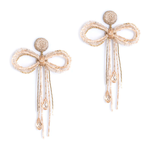 Coquette Earrings Champagne