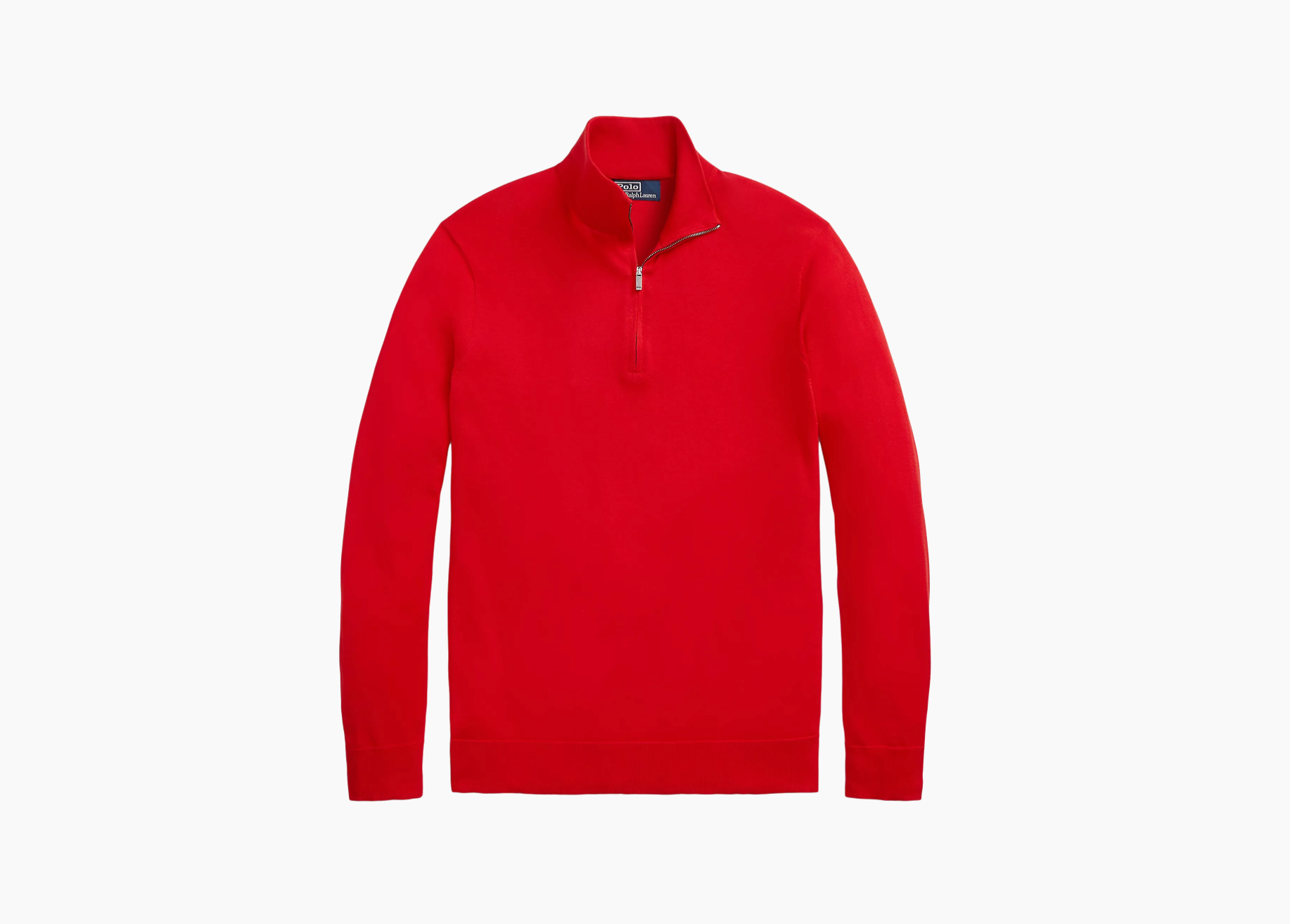 Long-Sleeve Staple 1/2 Zip Sweater