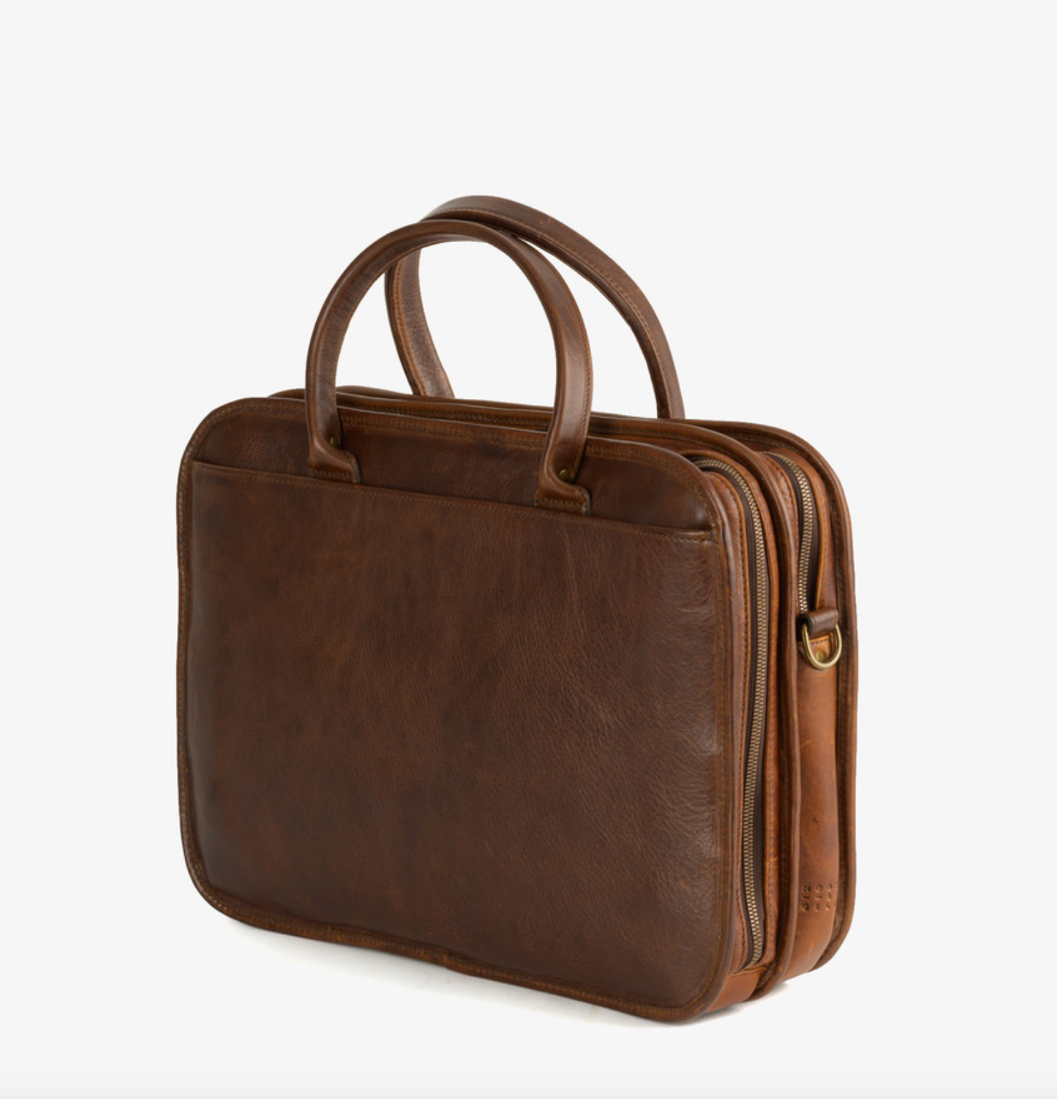 Miller Standard Attaché Case - Titan Milled Brown