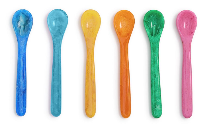 Color Pop Resin Spoons