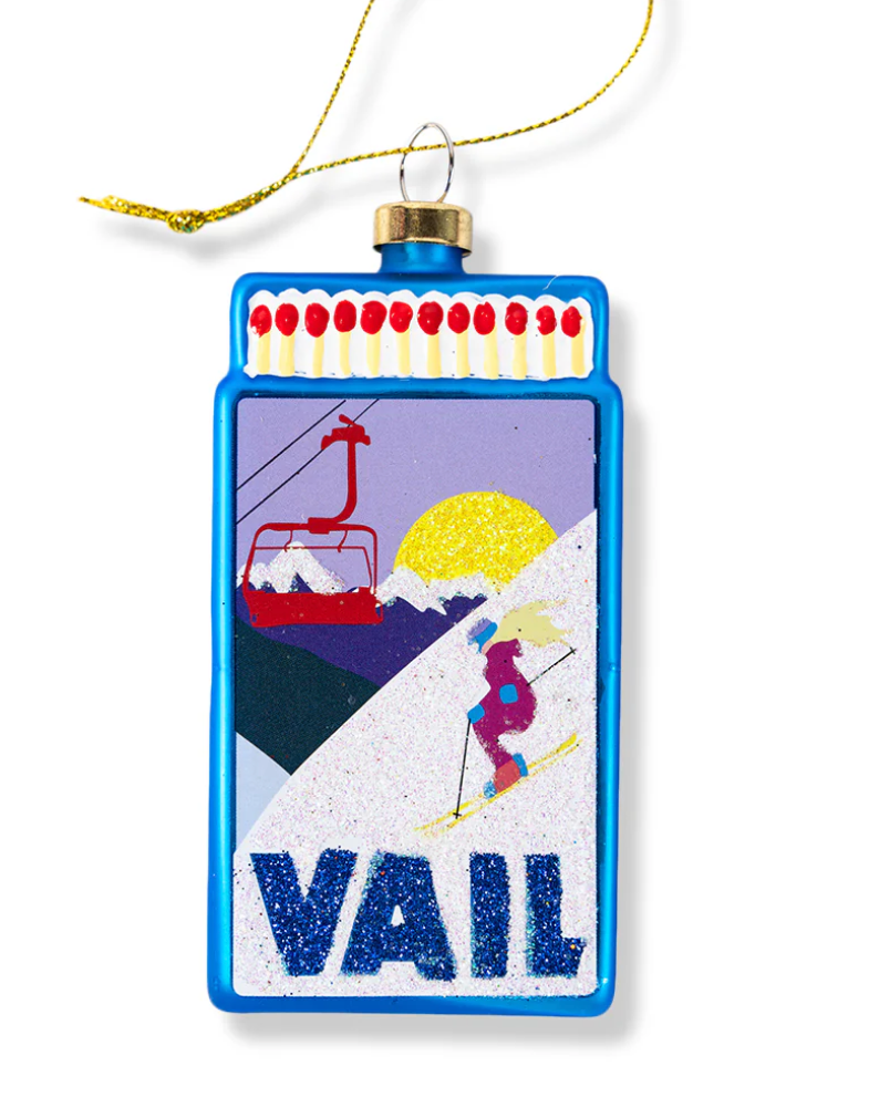 Matchbook Ornament - Vail