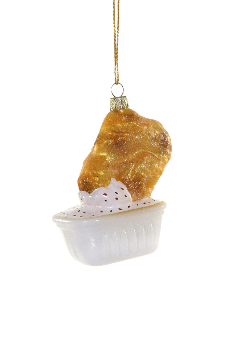 Chicken Nugget with Dipping Sauce Ornament - Ranch
