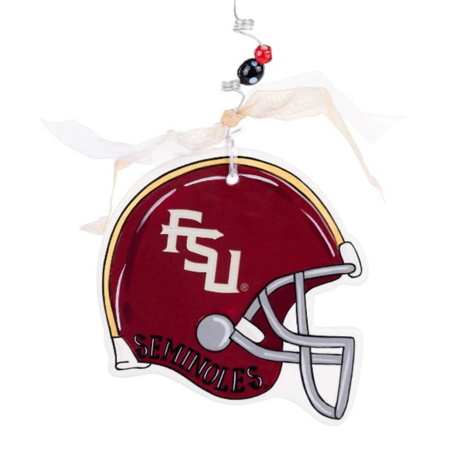 Florida State Helmet Flat Ornament