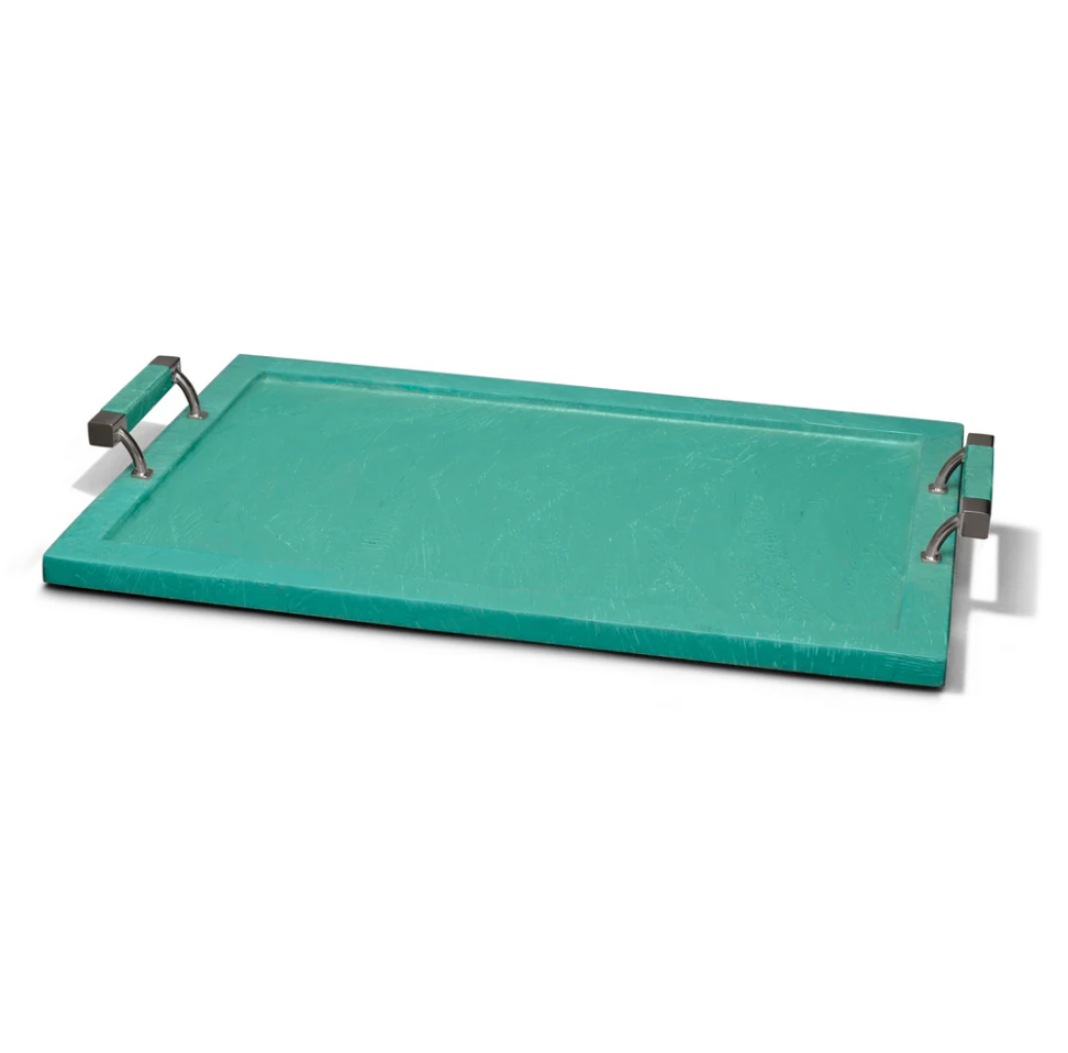 Aquamarine Maize Large Tray