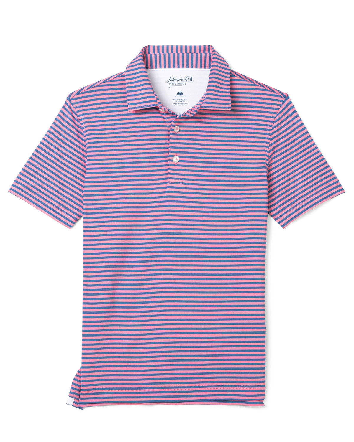 Cruz Stripe Performance Jersey Jr. Polo