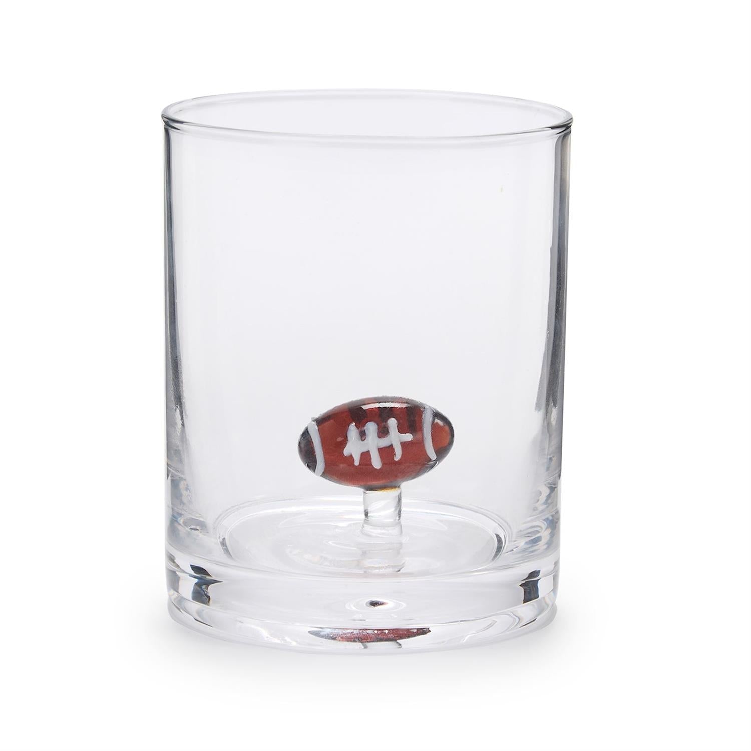 Football Old Fashioned Glass