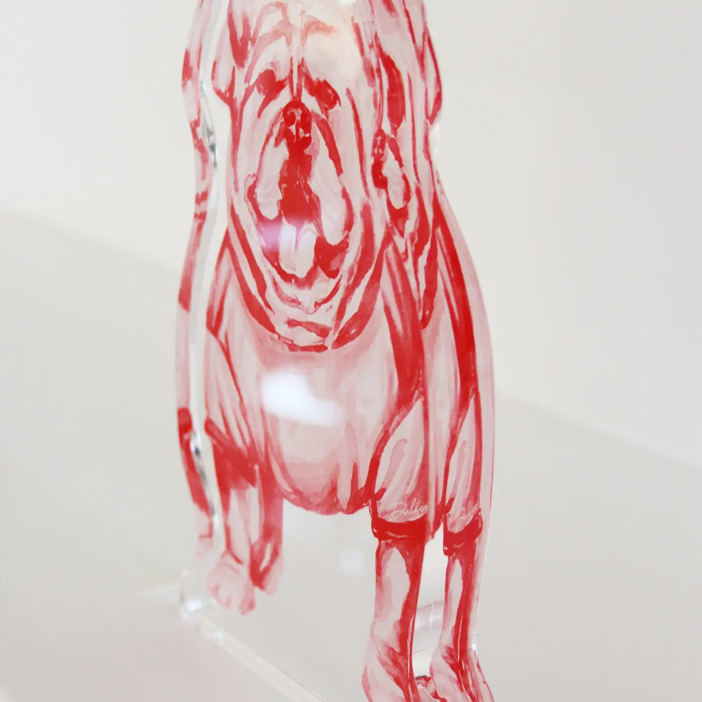 Bulldog Acrylic Shelfie