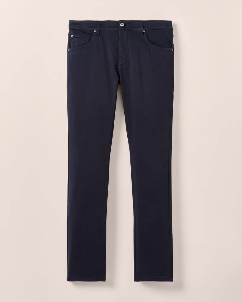 Carmel Sateen 5-Pocket Pants