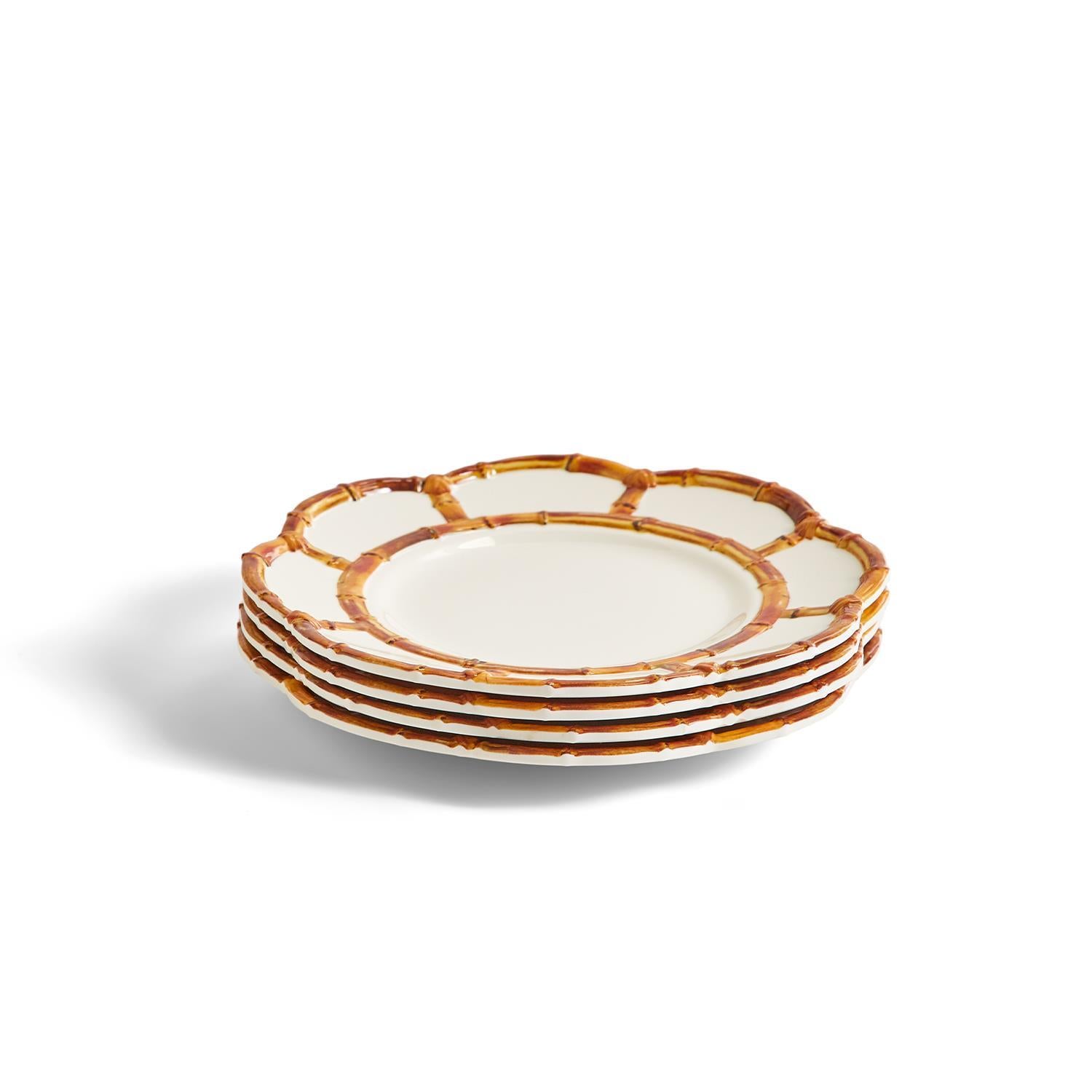 Bamboo Dessert Plate