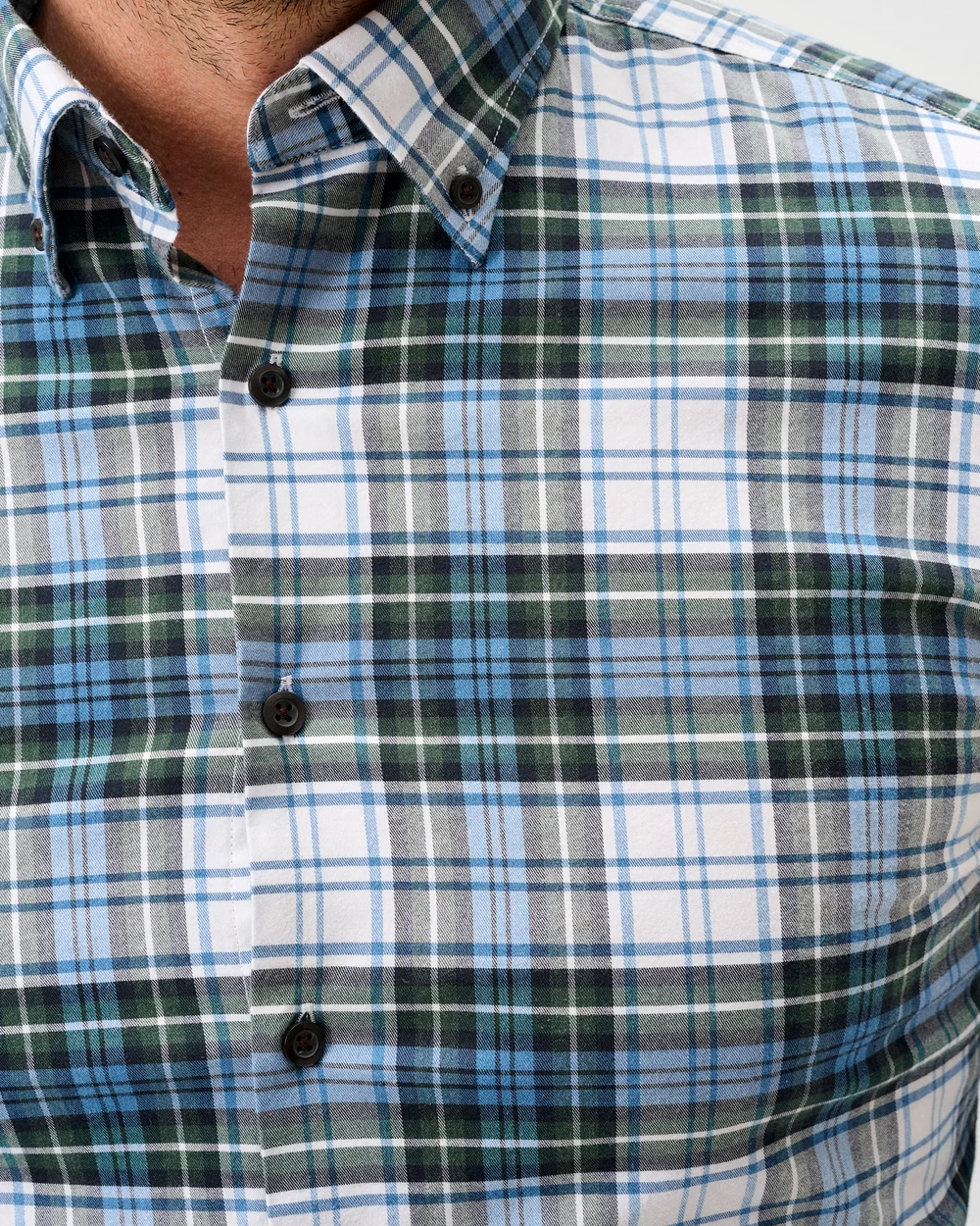 CHIMNEY ROCK TARTAN Performance Flannel Button Down Shirt