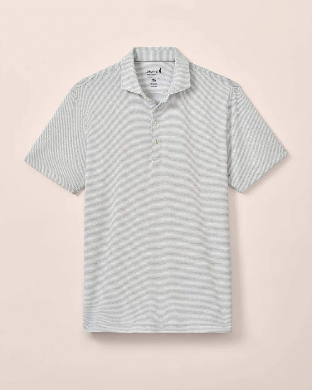 Lyndonn Stripe Performance Jersey Polo