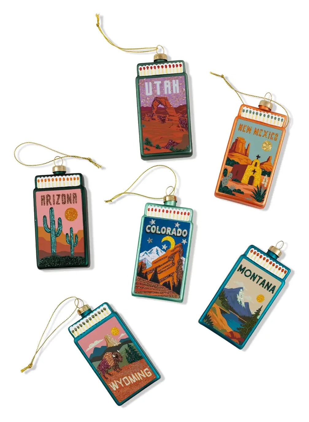 Montana Matchbook Ornament