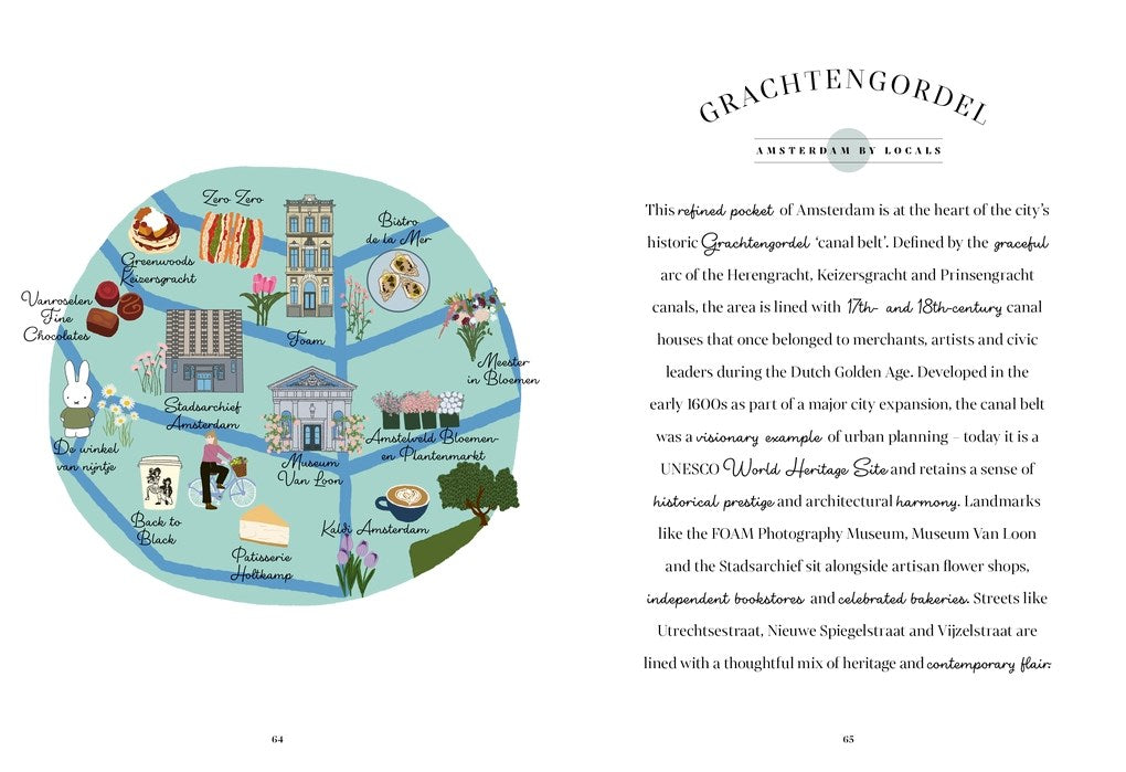 Amsterdam Block by Block: An Illustrated Guide to the Best of the Dutch Capital