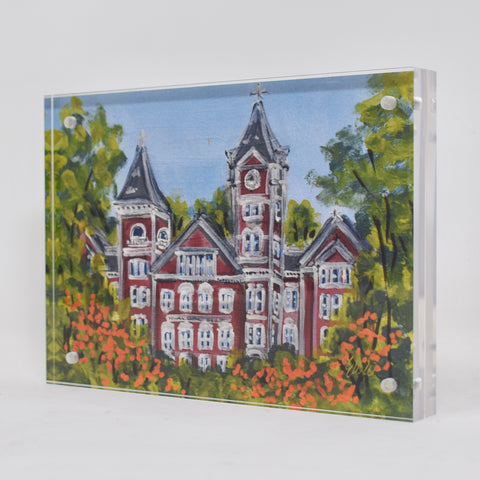 Auburn Landmark Acrylic Block