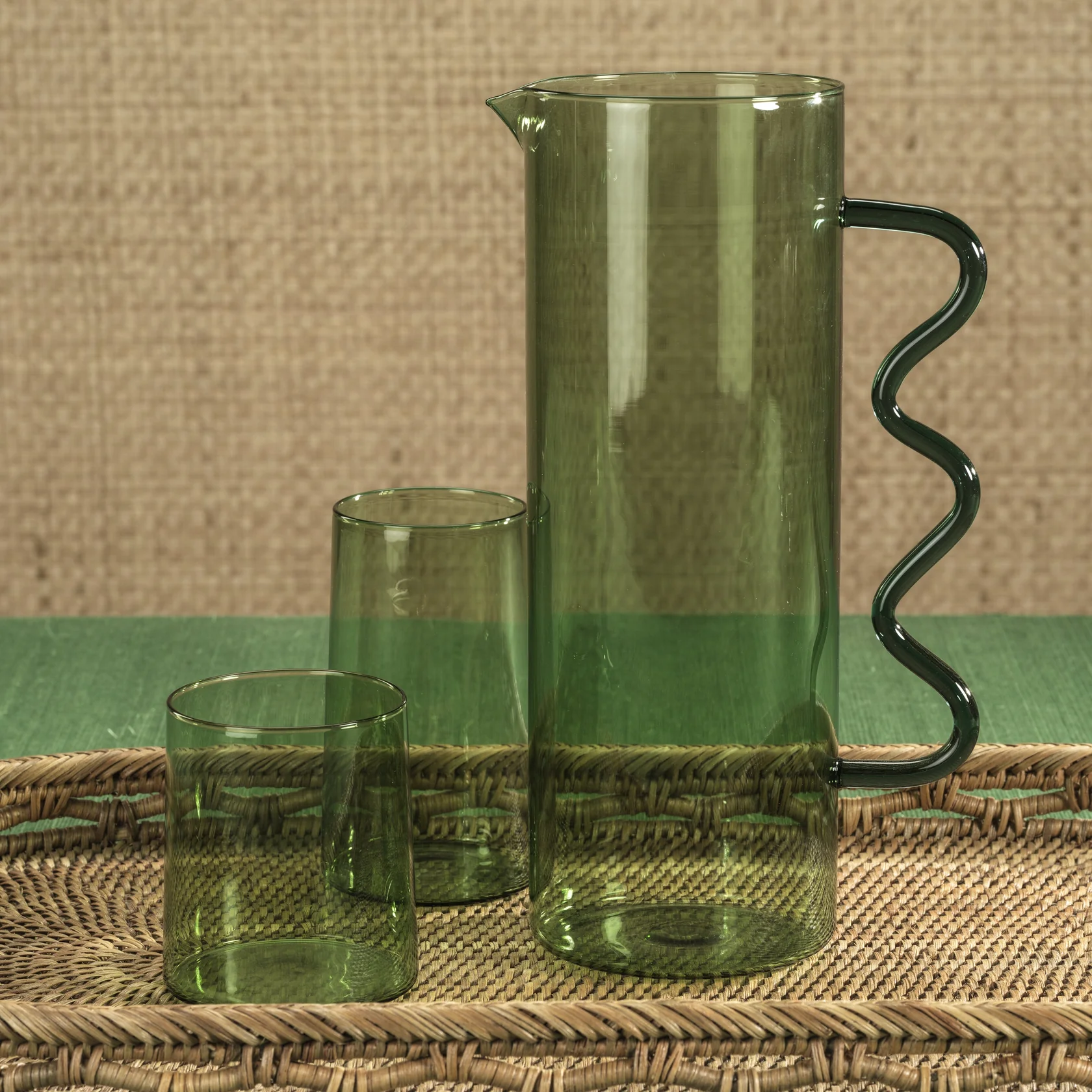 Green Costa de Sol Pitcher