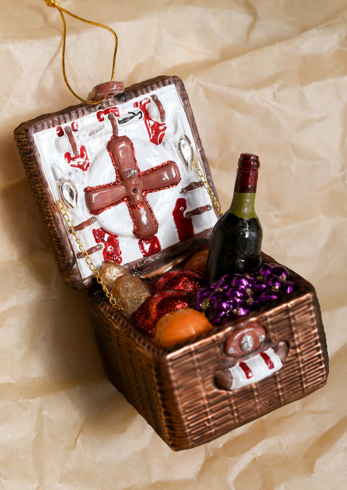 Picnic Basket Ornament