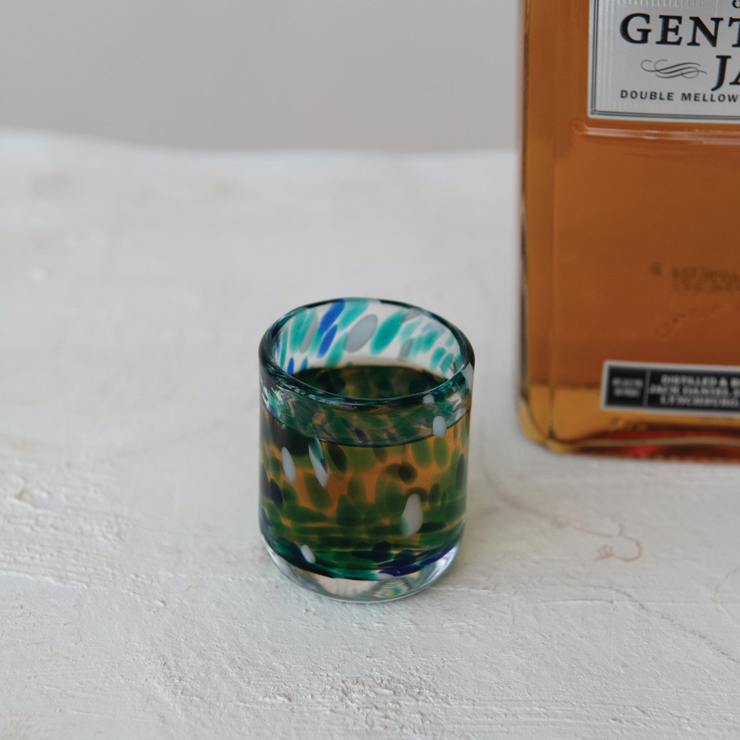 CONFETTI SHOT GLASS