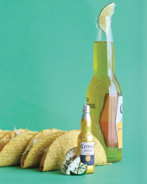 Beer and Tacos Ornament