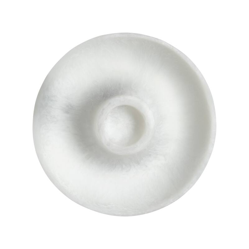 White Resin Chip and Dip