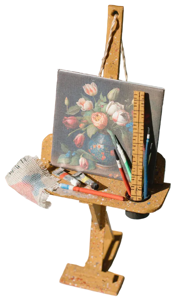 Art Studio Easel Ornament