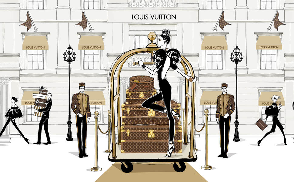 Louis Vuitton: The Illustrated World of a Fashion Icon