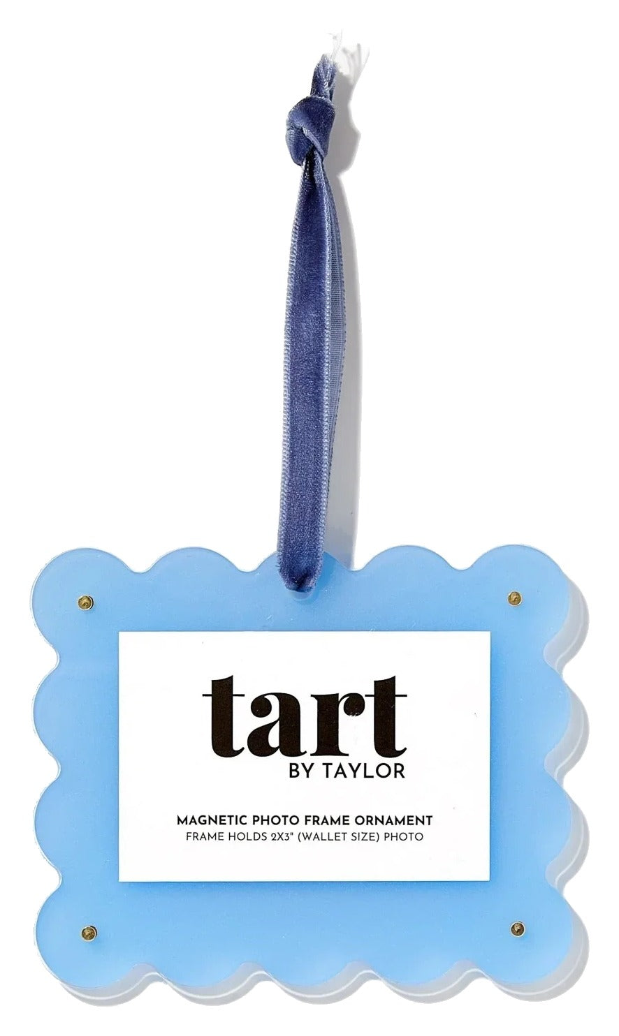 Denim Blue Frame Ornament