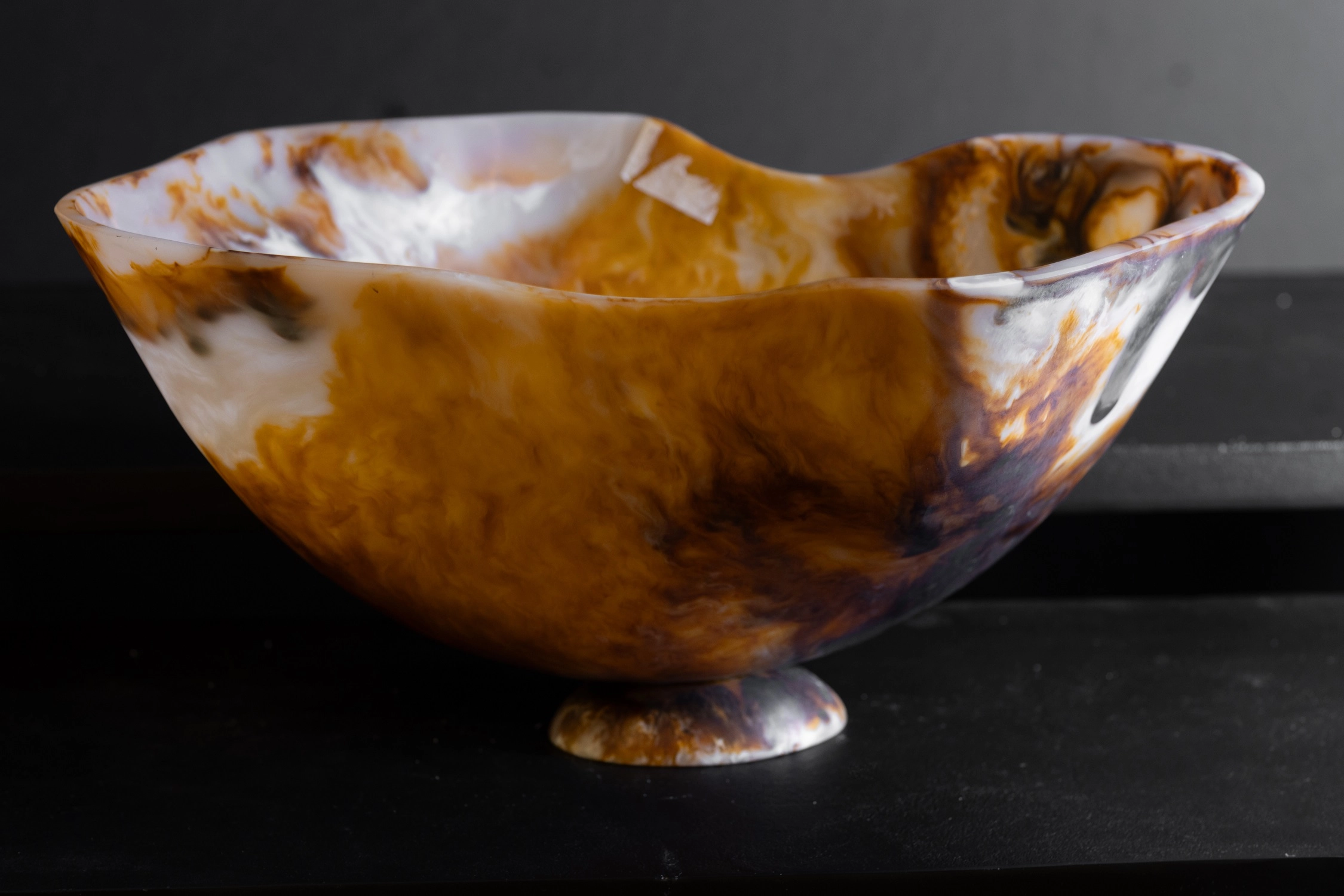 Large Tortoiseshell Fruit Bowl