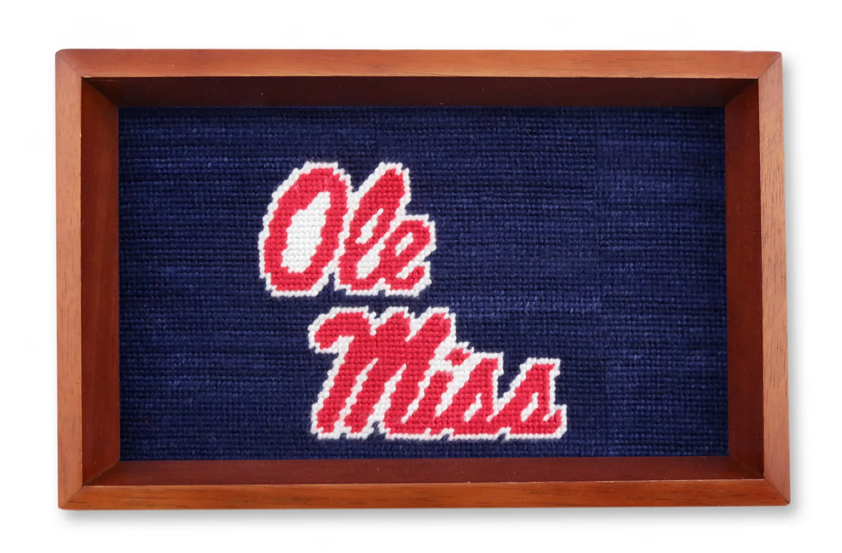 Ole Miss Valet Tray