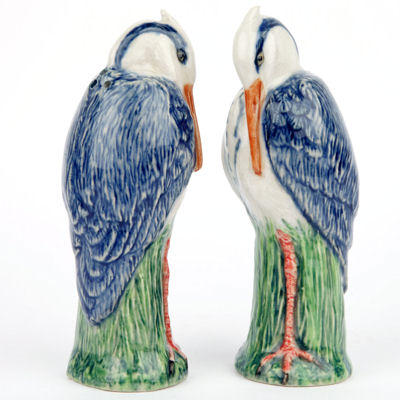 Heron Bird Salt & Pepper Shakers