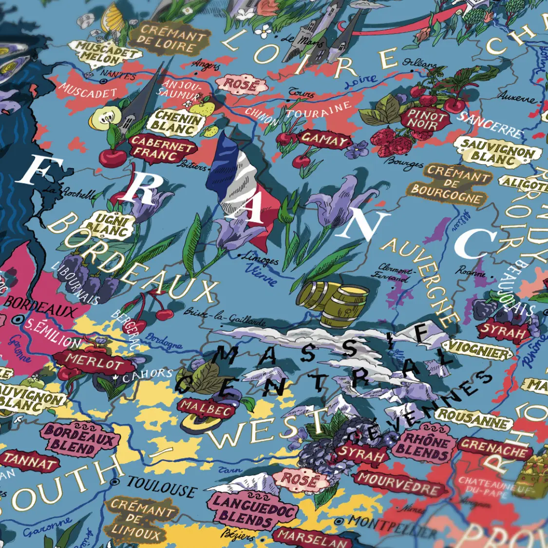 France Wine Puzzle