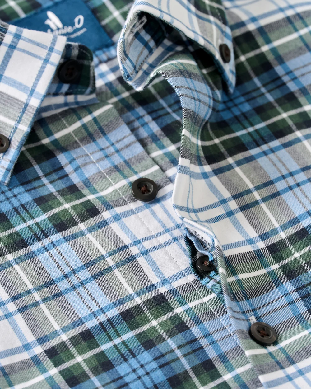 CHIMNEY ROCK TARTAN Performance Flannel Button Down Shirt