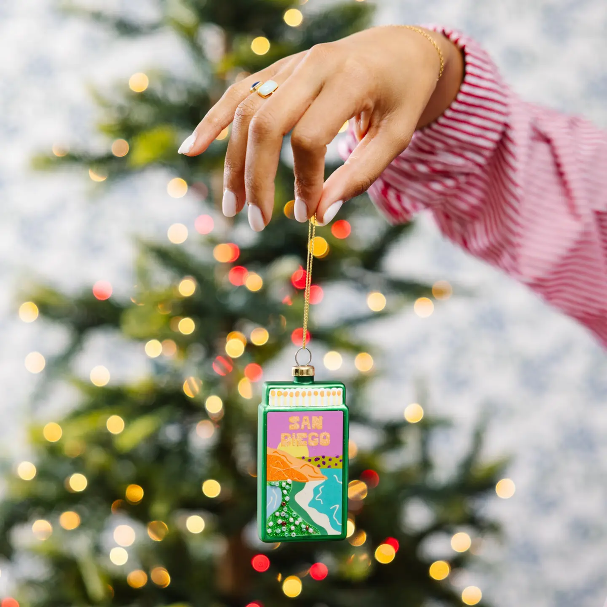 San Diego Matchbook Ornament