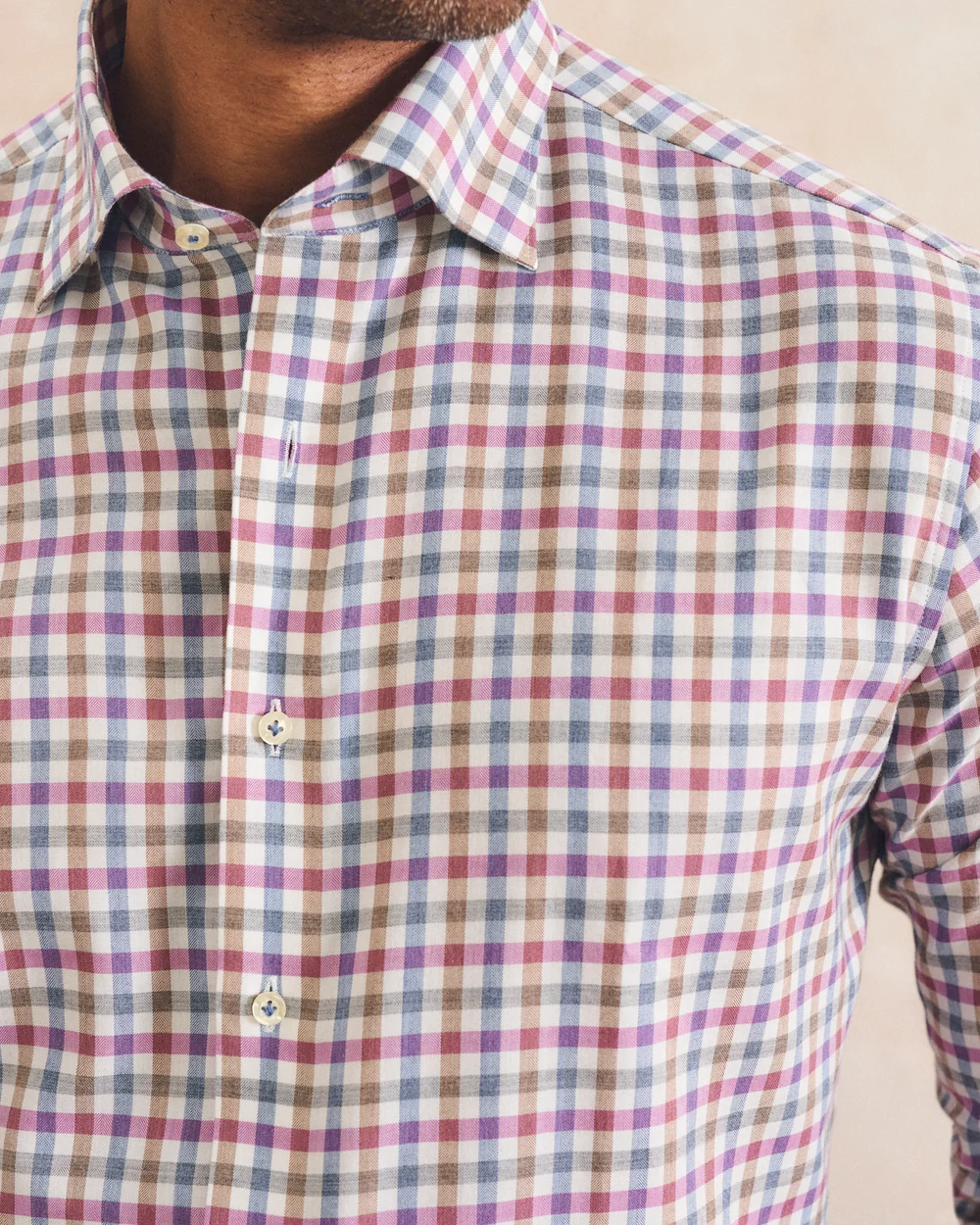 MERCED Top Shelf Cotton Button Down Shirt