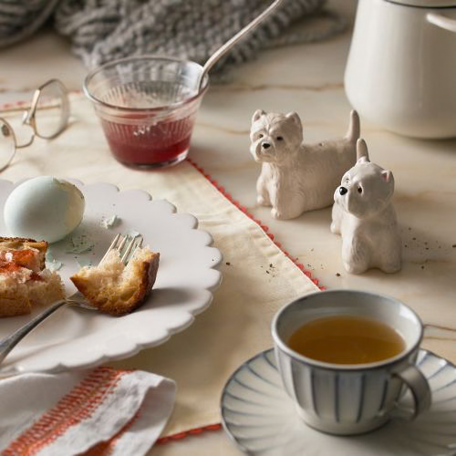 Westie Salt & Pepper Shakers