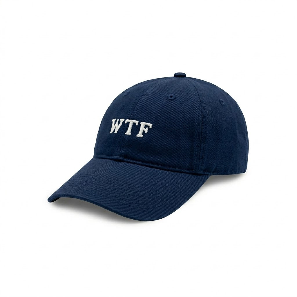 WTF Needlepoint Hat