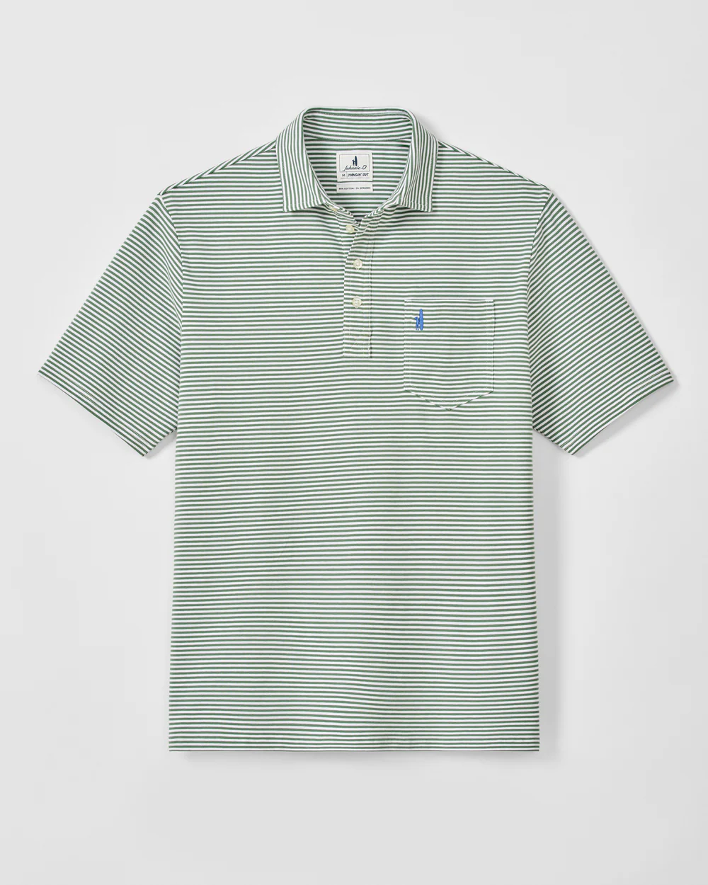 Jacks Stripe Original 4-Button Polo