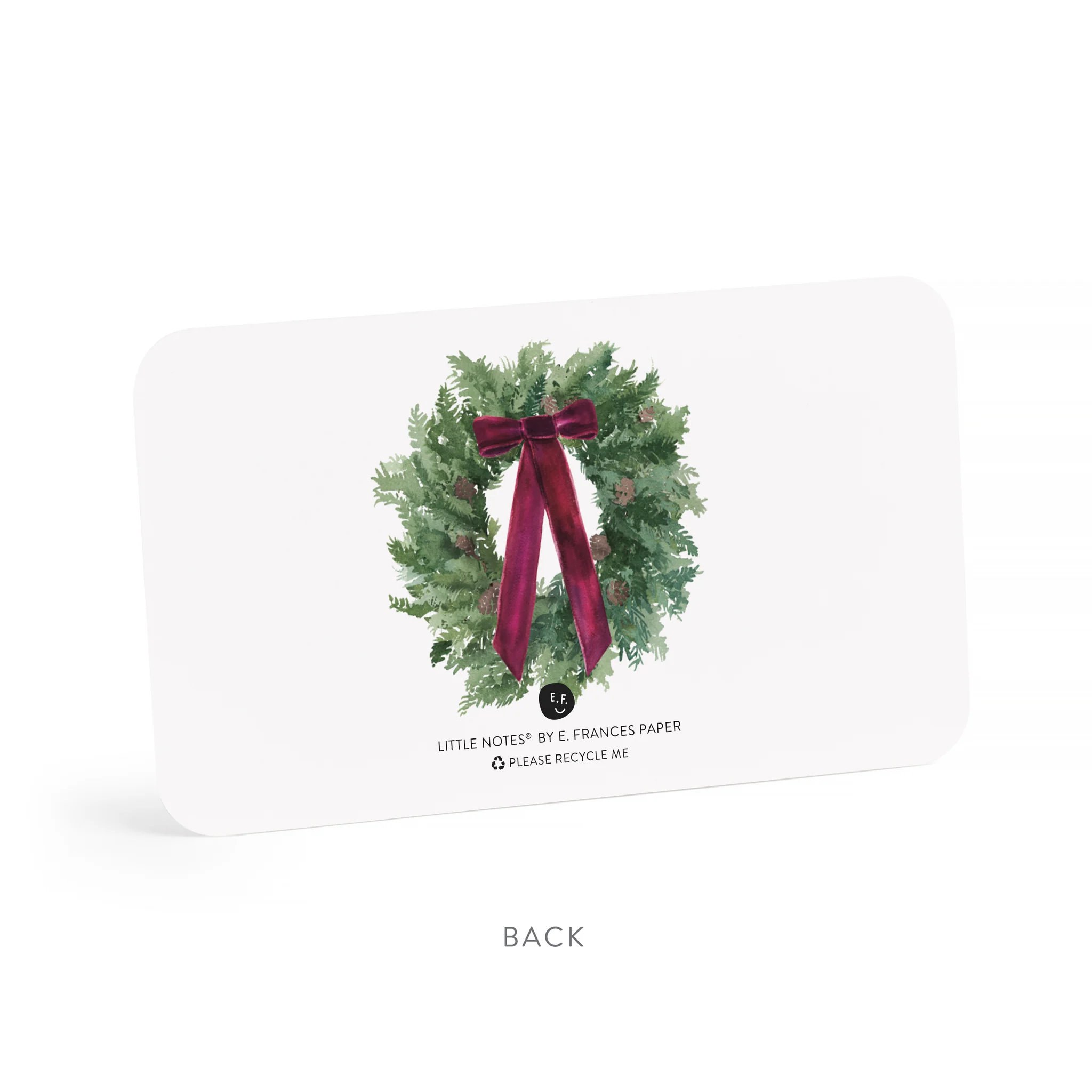 Velvet Bow Tree Little Notes