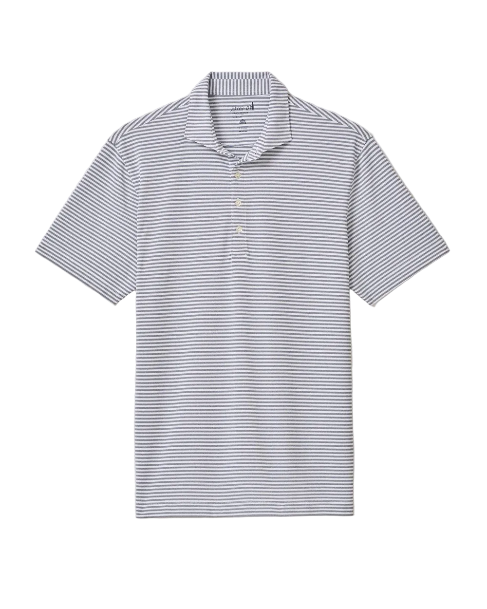 Stetson Stripe Performance Mesh Polo