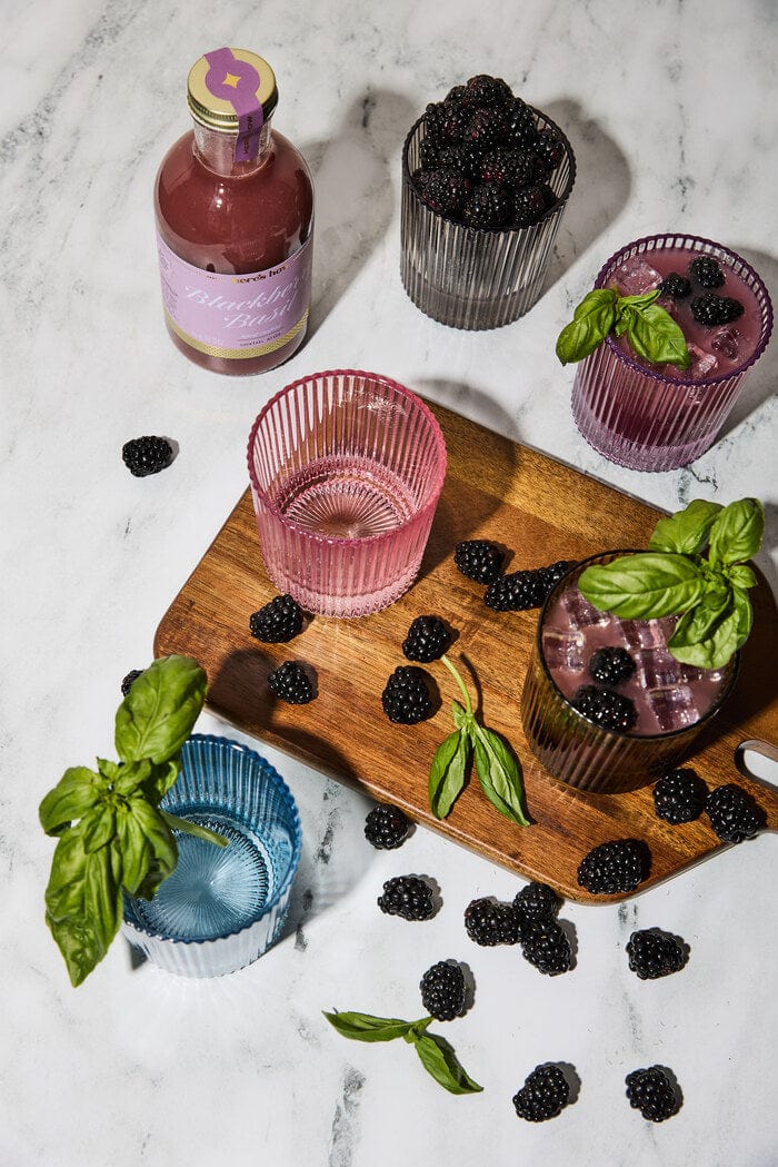 Blackberry Basil Cocktail Mix